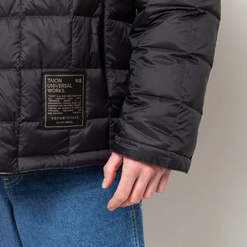 Taion x Universal Works Reversible Military Line Jacket Black-9