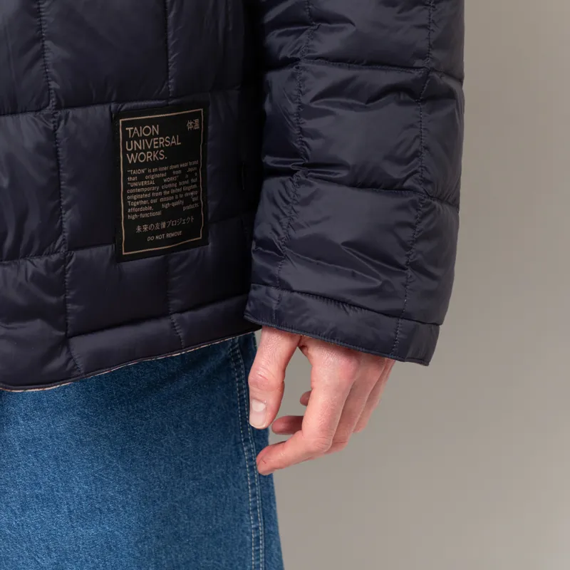 Taion x Universal Works Reversible Military Line Jacket Dark Navy-11