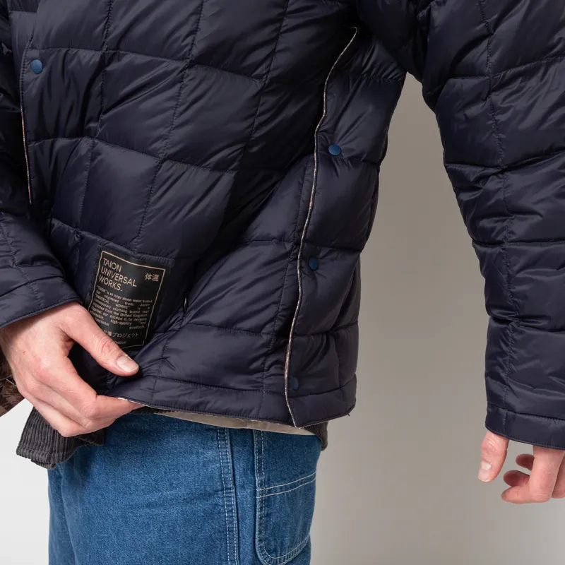 Taion x Universal Works Reversible Military Line Jacket Dark Navy-10