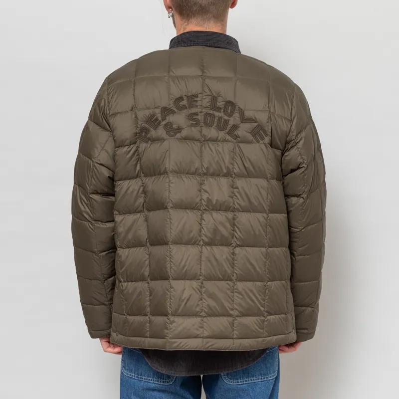 Taion x Universal Works Reversible Military Line Jacket Dark Olive-5