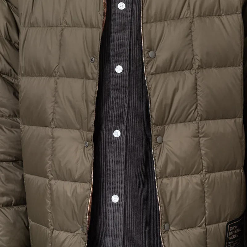 Taion x Universal Works Reversible Military Line Jacket Dark Olive-12