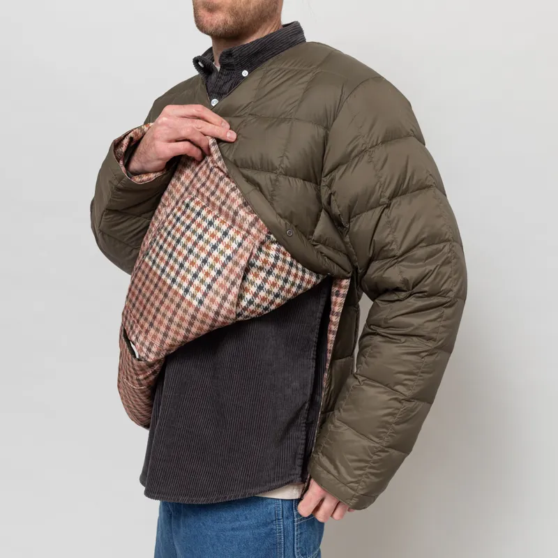 Taion x Universal Works Reversible Military Line Jacket Dark Olive-7