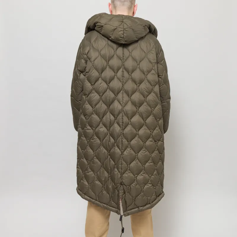 Taion x Universal Works Reversible Military Line Parka Dark Olive-5