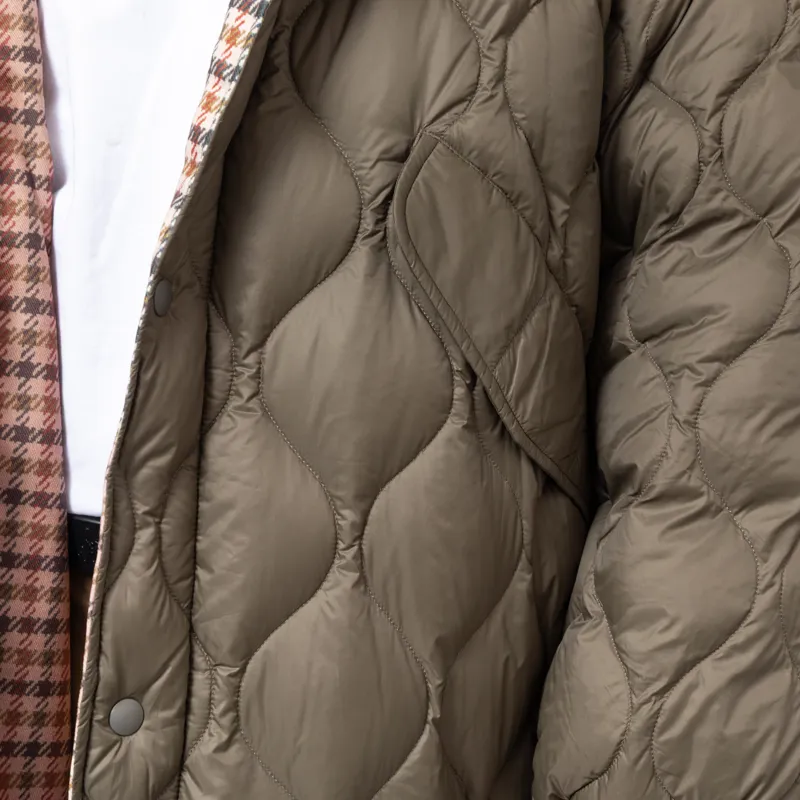 Taion x Universal Works Reversible Military Line Parka Dark Olive-10