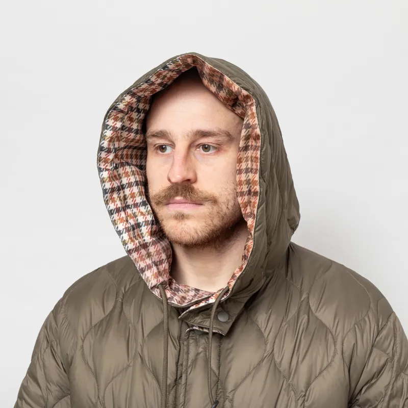 Taion x Universal Works Reversible Military Line Parka Dark Olive-8