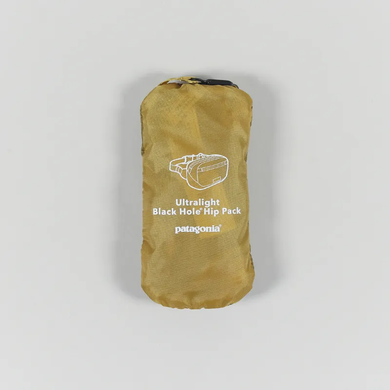 Patagonia Ultralight Black Hole Mini Hip Pack Patchwork Cabin Gold-2
