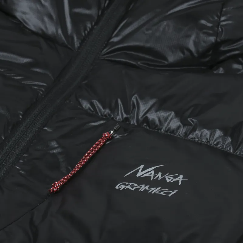 Gramicci x Nanga UL Portable Down Zip Parka Black-7