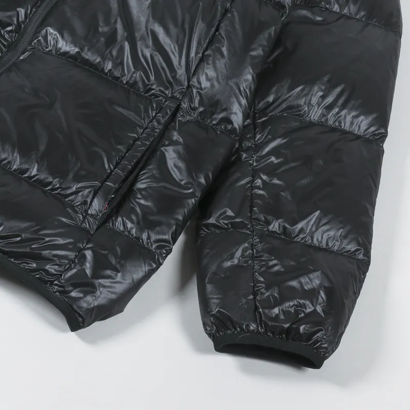 Gramicci x Nanga UL Portable Down Zip Parka Black-6