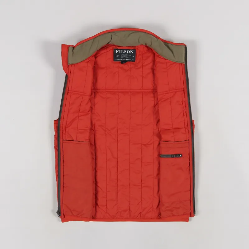 Filson Ultralight Vest Pheasant Red-1