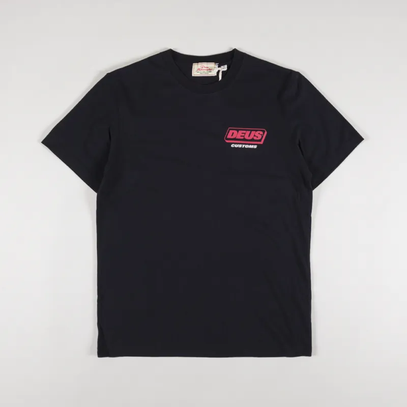 Deus Ex Machina Unchained T Shirt Black-1