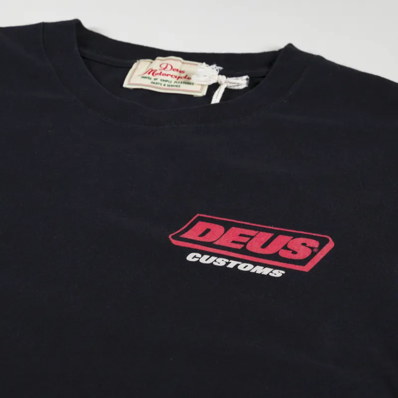 Deus Ex Machina Unchained T Shirt Black-3