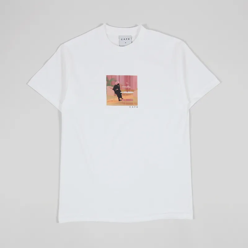 Skateboard Cafe Unexpected T Shirt White