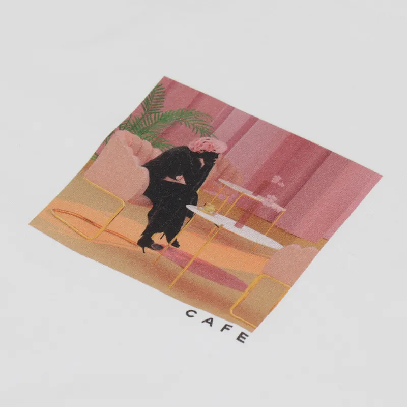 Skateboard Cafe Unexpected T Shirt White-1