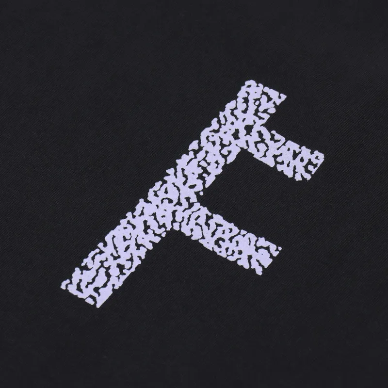 Former Unfamiliar T Shirt Black Light Purple-4