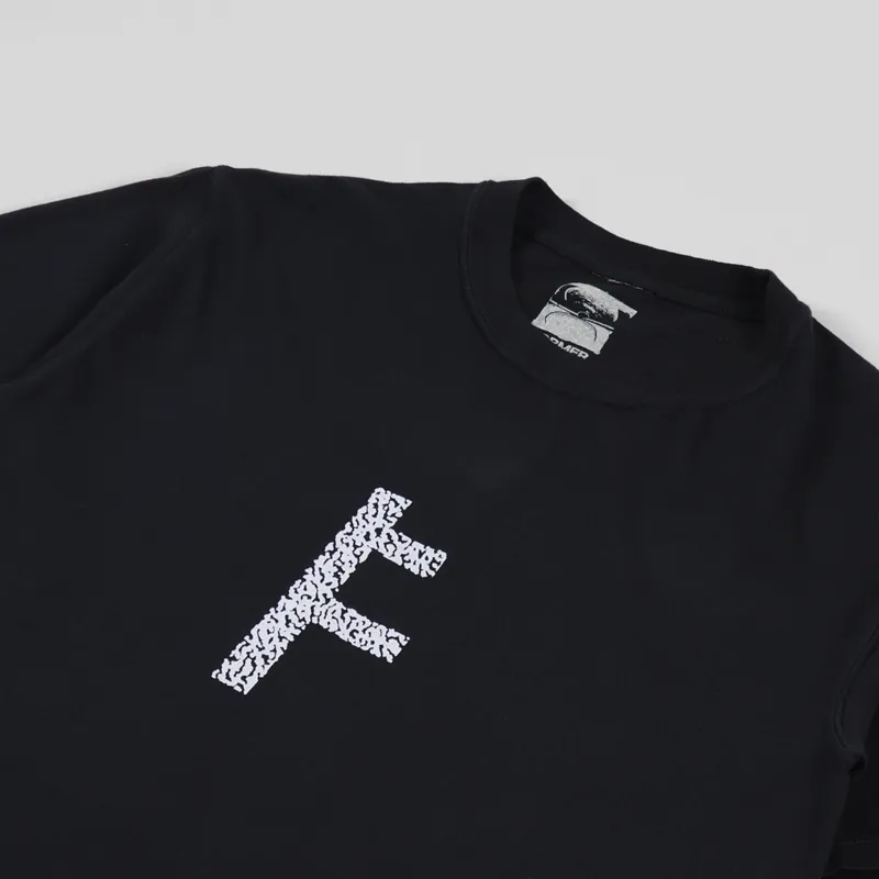 Former Unfamiliar T Shirt Black Light Purple-3