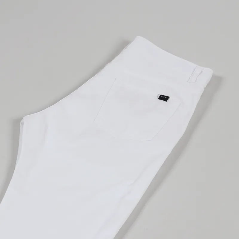 Edwin Universe Pant Cropped White-4