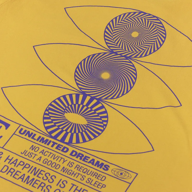 Edwin Unlimited Yume T Shirt Golden Yellow-4