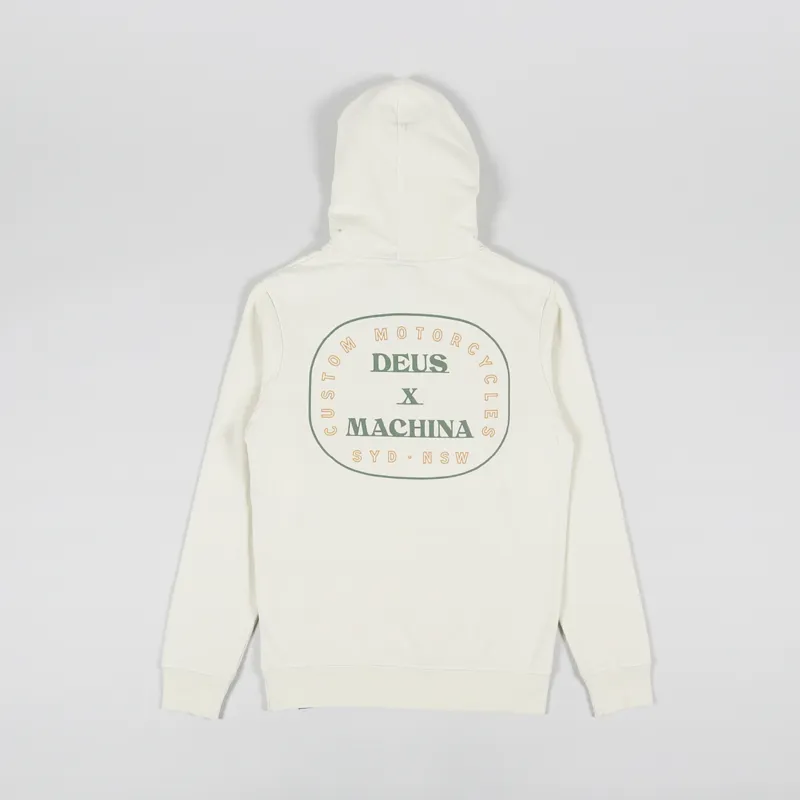 Deus Ex Machina Unshore Hoodie Dirty White