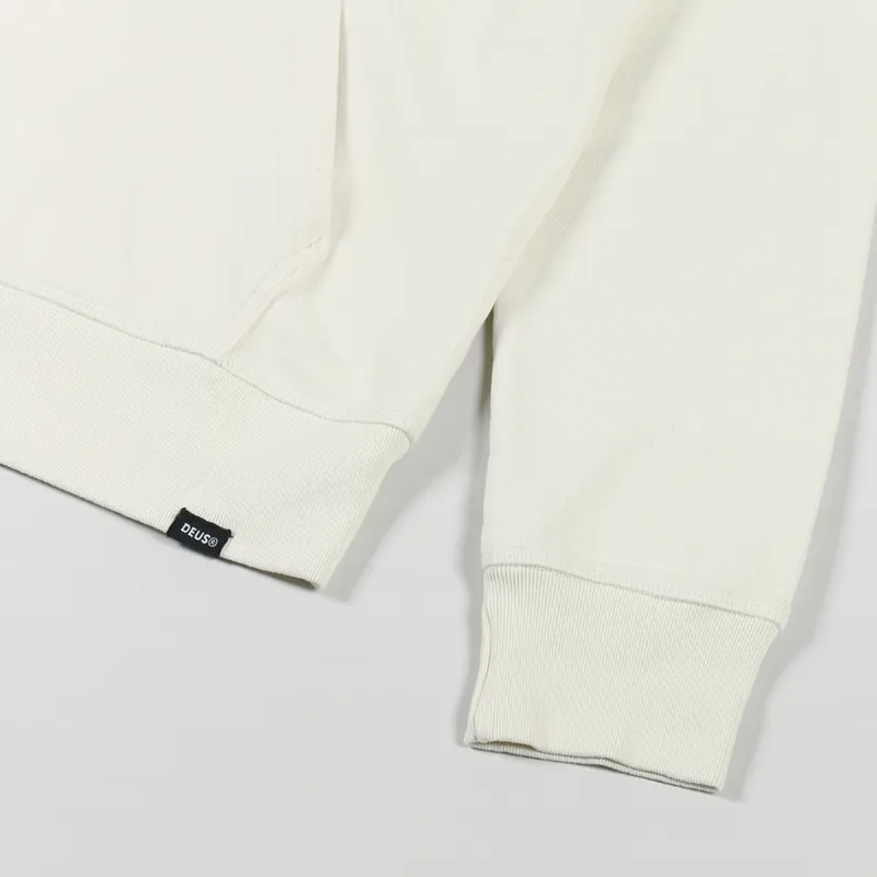 Deus Ex Machina Unshore Hoodie Dirty White-5