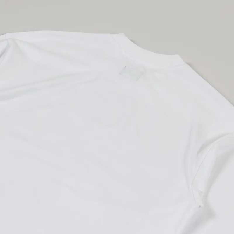 The Trilogy Tapes Unwanted Shelter Long Sleeve T Shirt White-3