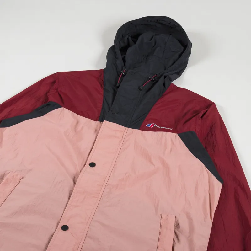 Berghaus Windbreaker 21 Shell Jacket Rose Dawn Syrah Jet Black-3