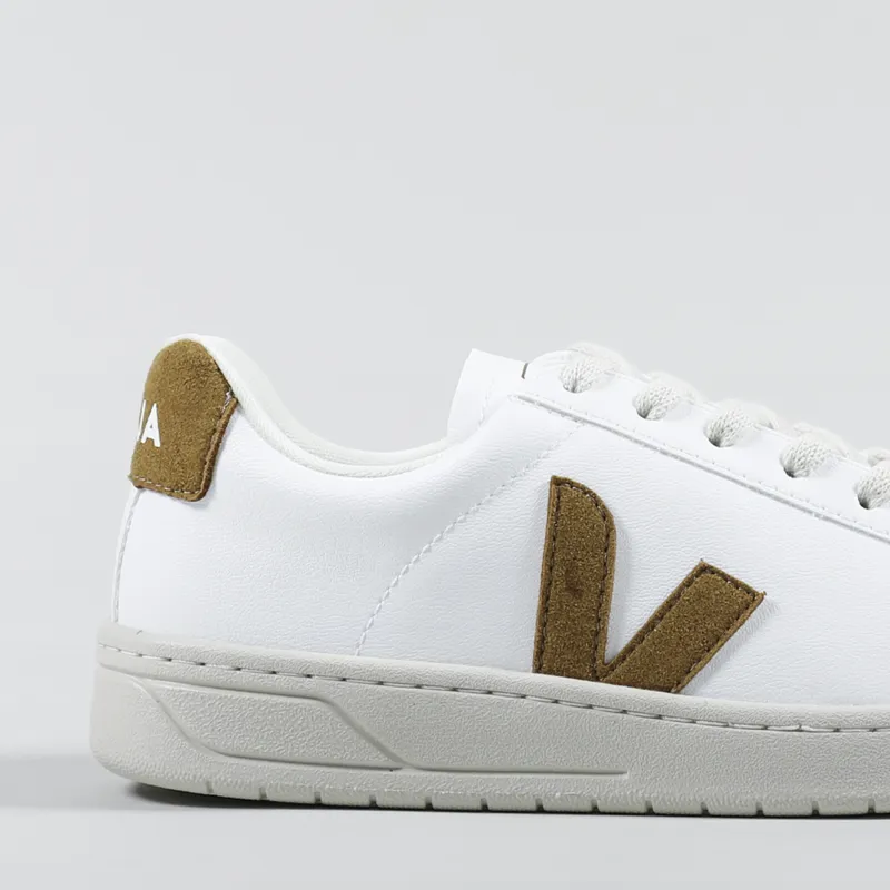 Veja Womens Urca CWL Shoes White Camel-5