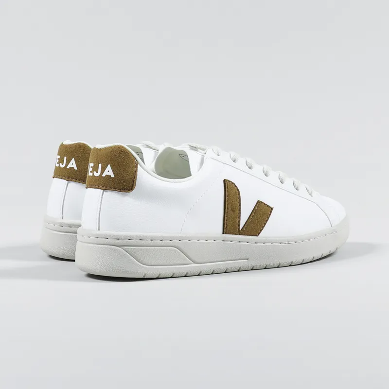 Veja Womens Urca CWL Shoes White Camel-3