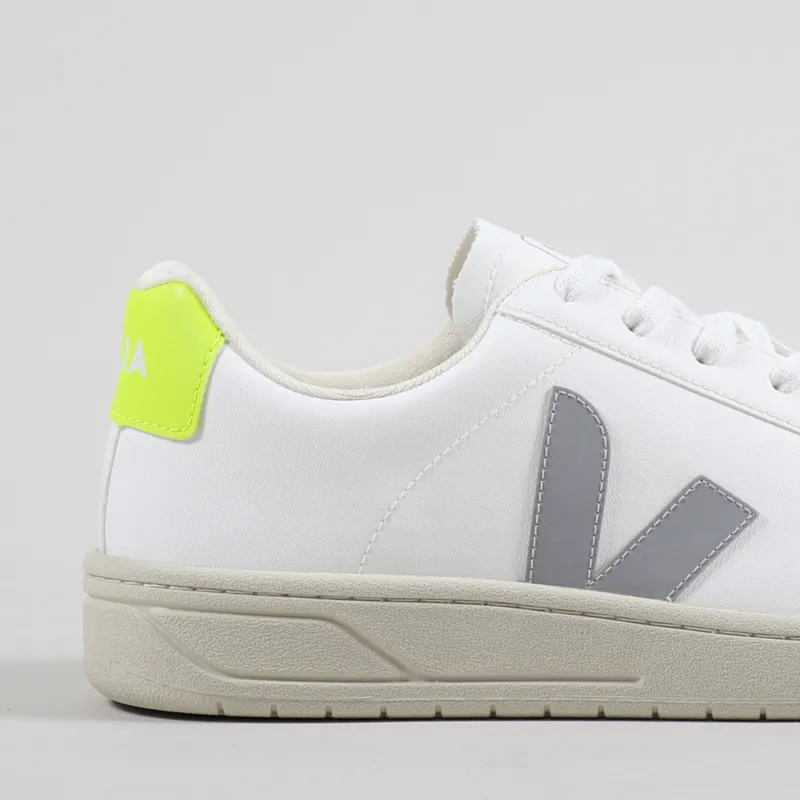 Veja Urca CWL Shoes White Oxford Grey Jaune Fluo-5