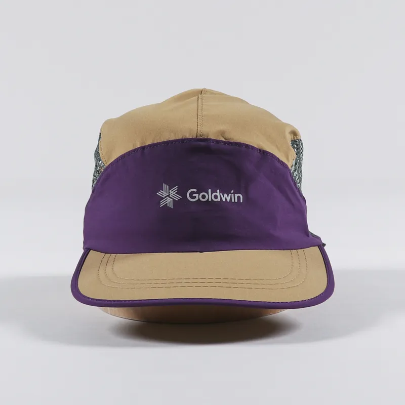 Goldwin Utility Jet Mesh Cap Purple Camel-2