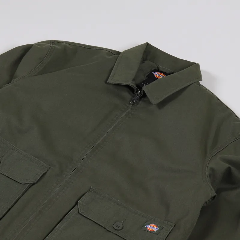 Dickies Utility Eisenhower Jacket Green-3