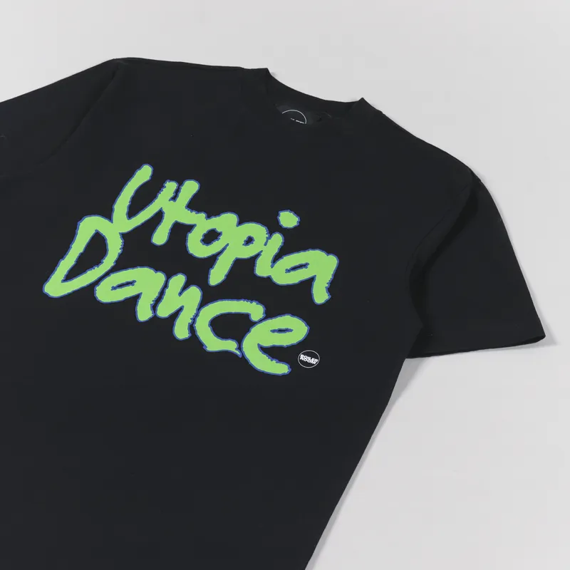 Boiler Room Utopia Dance T Shirt Black-3