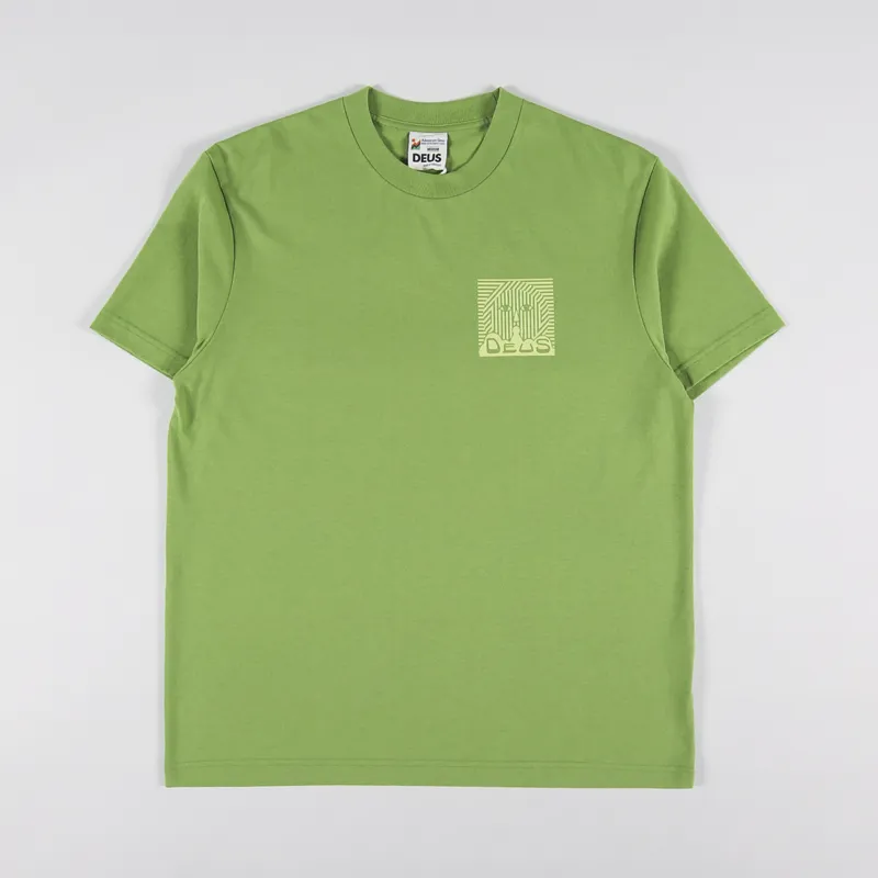 Deus Ex Machina UV T Shirt Camp Green-1