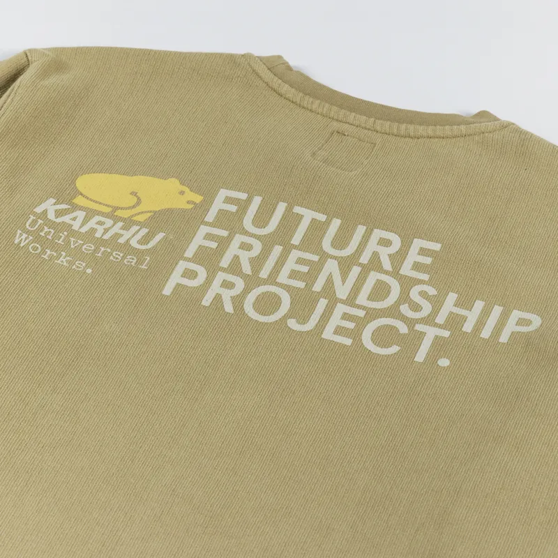 Universal Works x Karhu Classic Crew Sweat Khaki-6