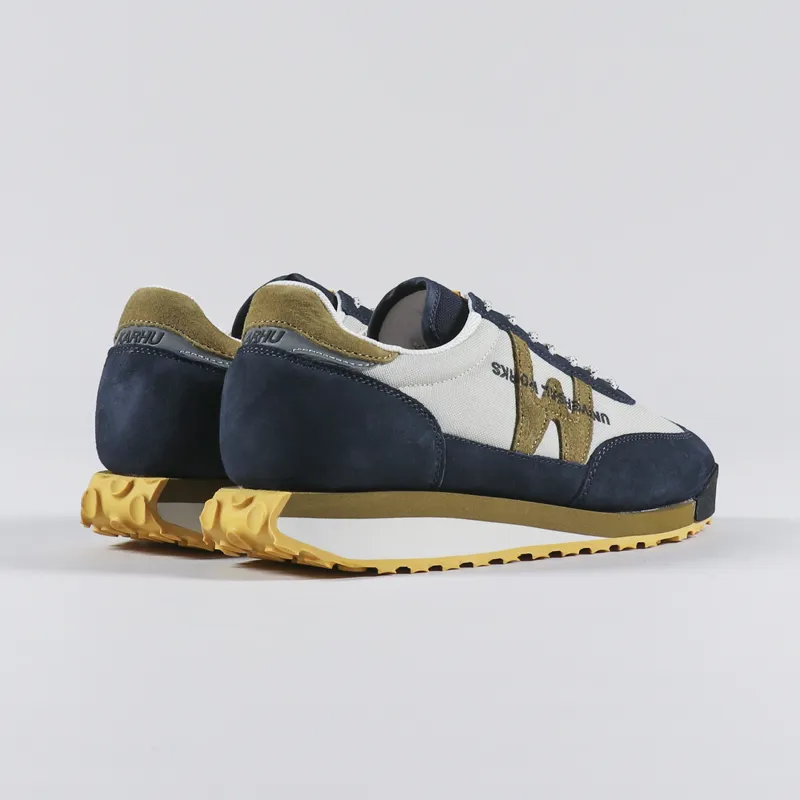 Universal Works x Karhu Mestari Control Shoes Navy Blazer Fennel Seed-3