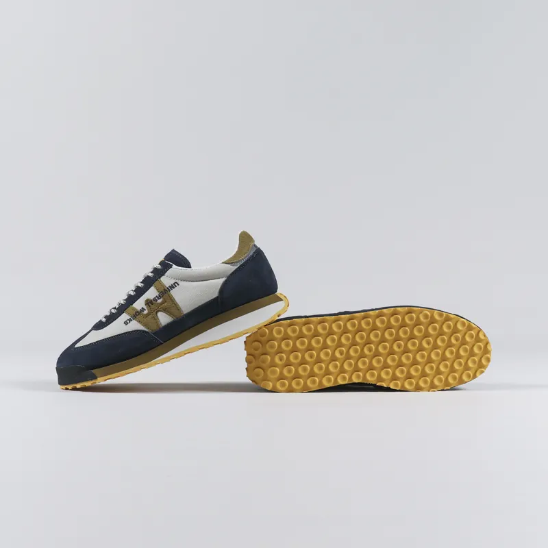 Universal Works x Karhu Mestari Control Shoes Navy Blazer Fennel Seed-2