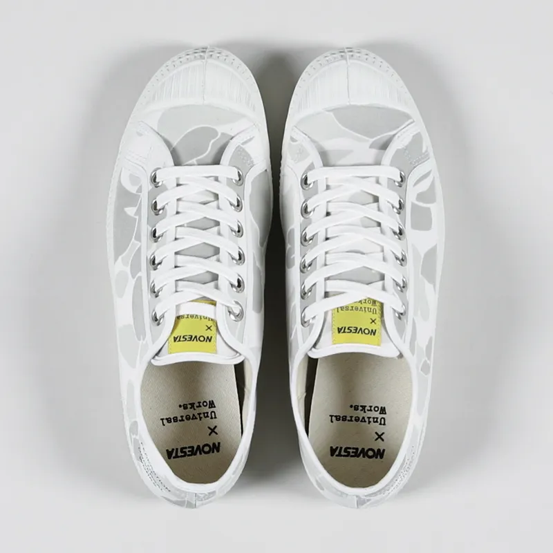 Novesta x Universal Works Star Master Shoes Camo Ecru-2