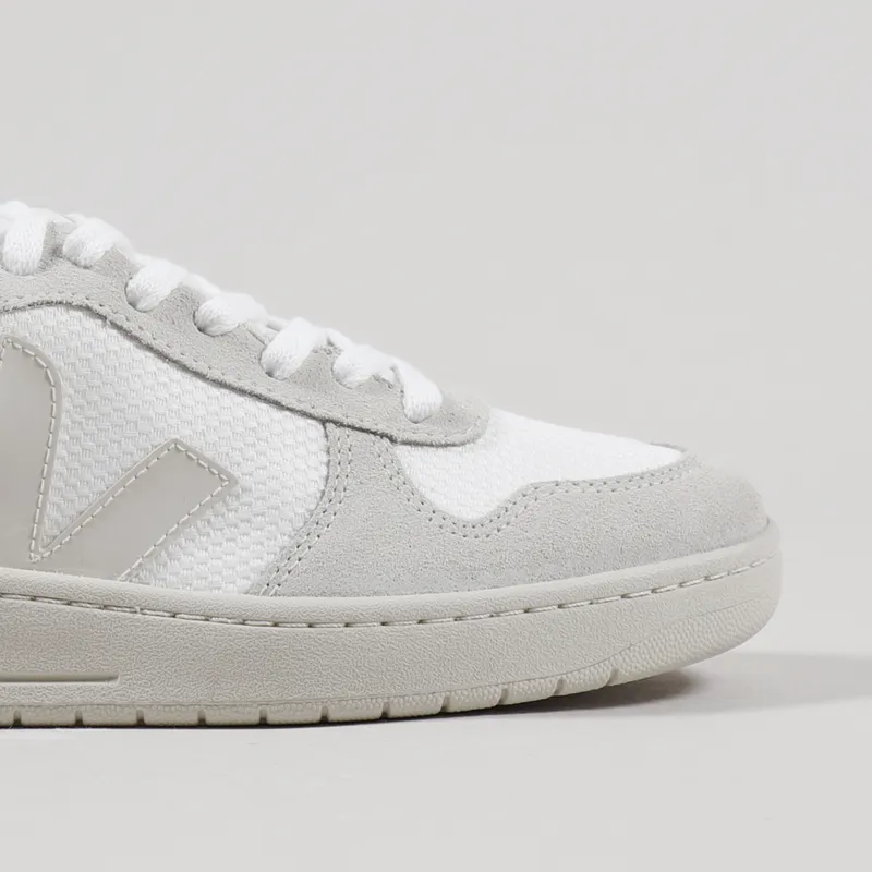 Veja Womens V-10 B-Mesh Shoes White Natural Pierre-6