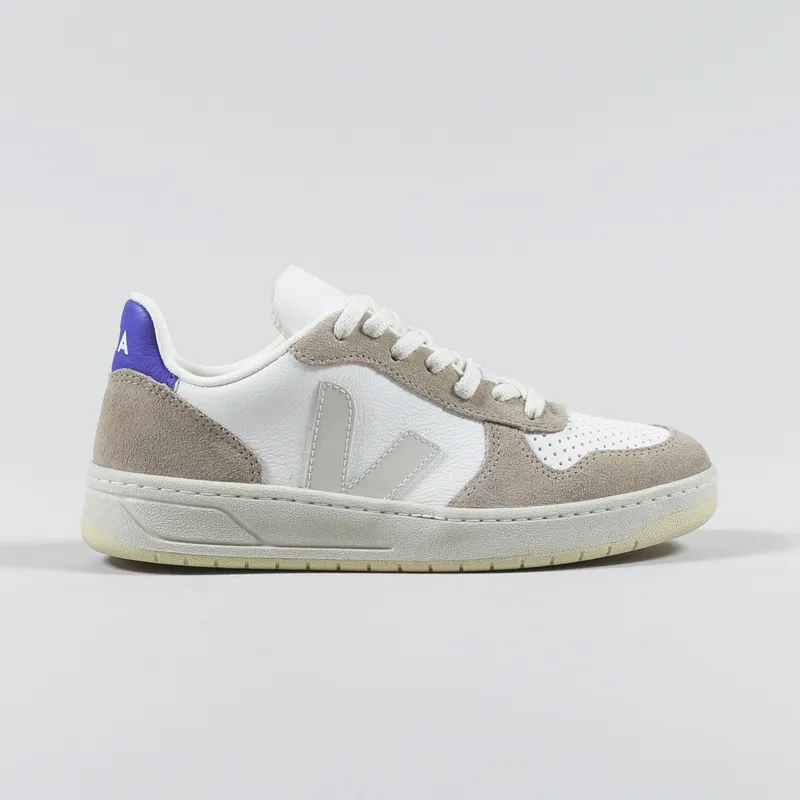Veja Womens V-10 Chromefree Shoes Extra White Sahara Paros-4