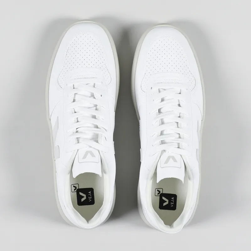 Veja V-10 CWL Shoes Full White-1