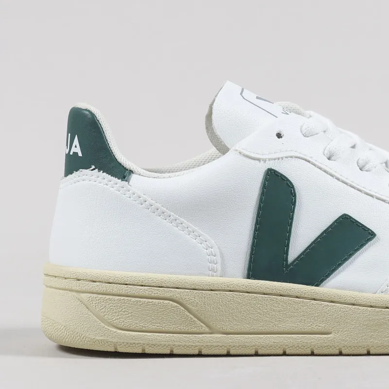 Veja Womens V-10 CWL Shoes White Brittany Butter Sole-5