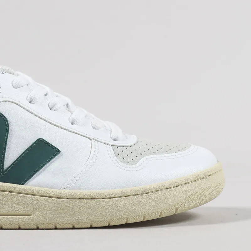 Veja Womens V-10 CWL Shoes White Brittany Butter Sole-6