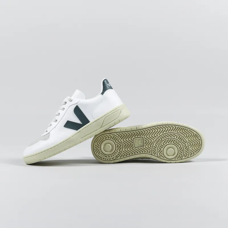 Veja V-10 CWL Shoes White Brittany-2