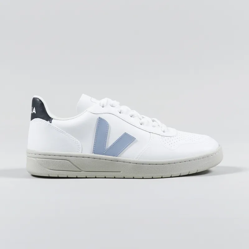 Veja V-10 CWL Shoes White Steel Nautico-4