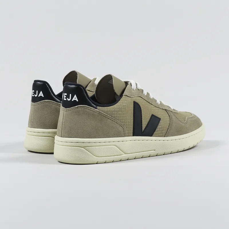 Veja V-10 Ripstop Shoes Dune Black-3