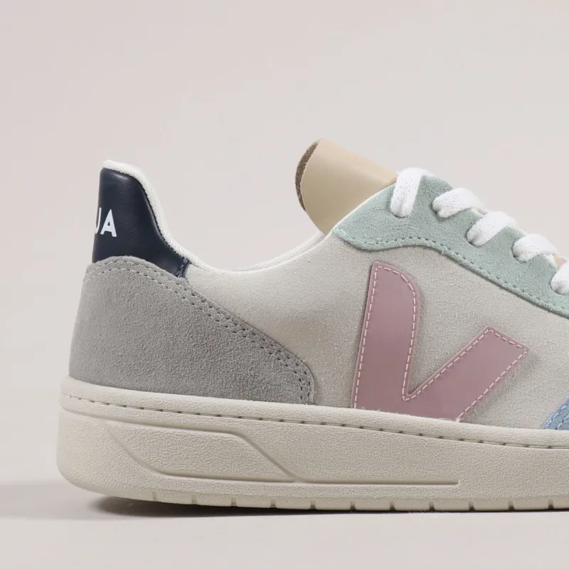 Veja V-10 Suede Shoes Multico Natural Babe-5