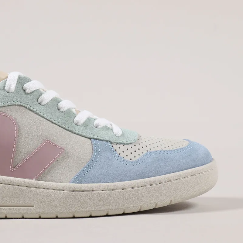 Veja V-10 Suede Shoes Multico Natural Babe-6