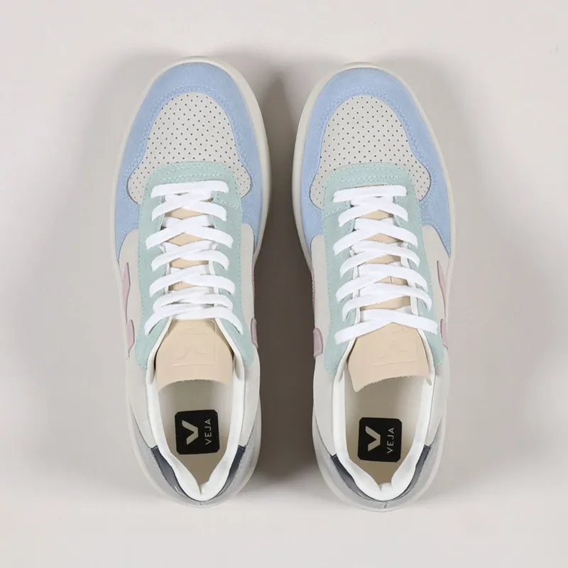 Veja V-10 Suede Shoes Multico Natural Babe-3