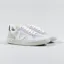 Veja Womens V-10 Suede Shoes Jade White Multico