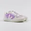 Veja Womens V-10 Suede Shoes Multico Lavande
