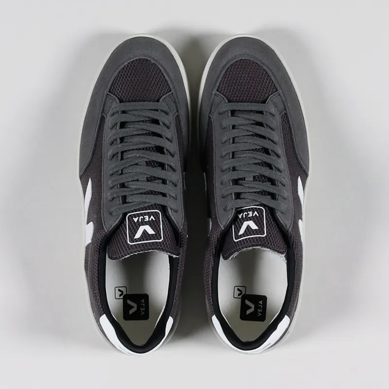 Veja Womens V-12 B-Mesh Shoes Grafite White-1